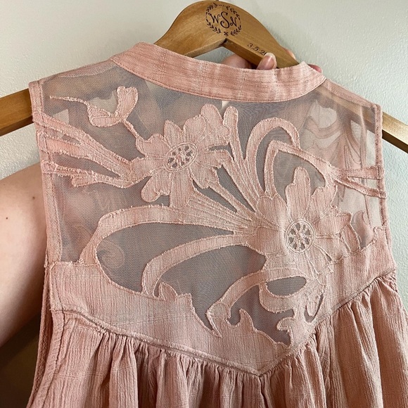 Free People Mauve Tank SMALL - Picture 2 of 4